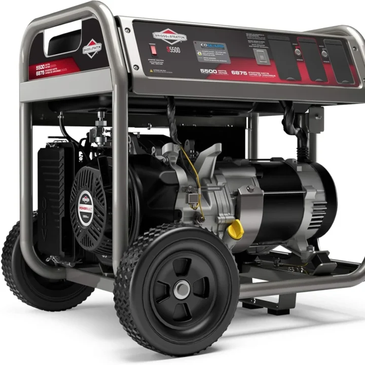 Briggs & Stratton S5500 5500 Watt Portable Generators.