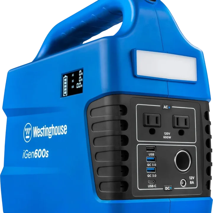 Westinghouse iGen600s Portable Power Station 600W 592Wh News.