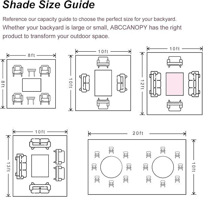 ABCCANOPY Gazebos for Patios 10×12 – Outdoor Steel Frame Gazebo with Mosquito Netting for Lawn Backyard Garden Deck (Black) - Image 2