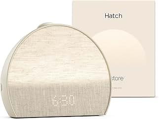 Hatch Restore 3 Sunrise Alarm Clock, Sound Machine, Smart Light (Putty) โ White Noise, Screen-Free Sleep Routine - Image 2
