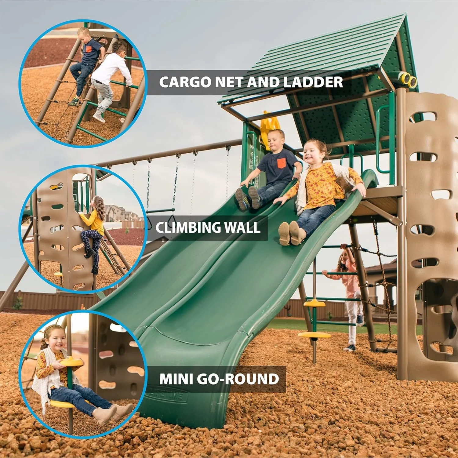Lifetime Big Stuff Swing Set - Image 2