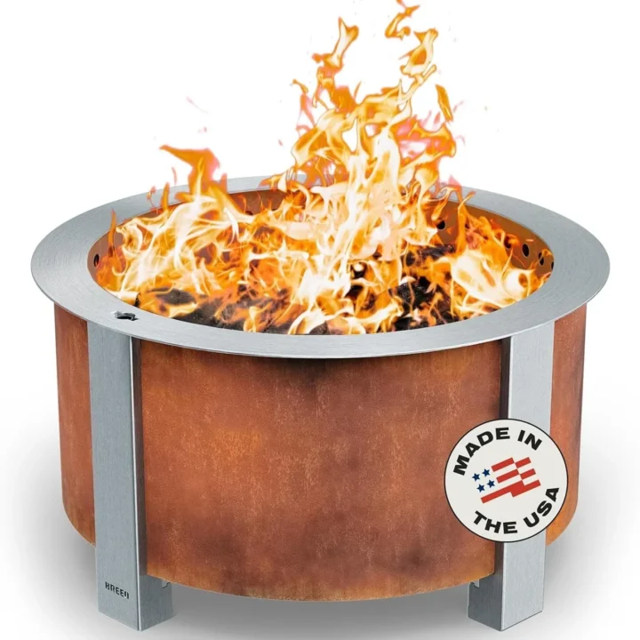 Breeo X Series 24 Smokeless Fire Pits.