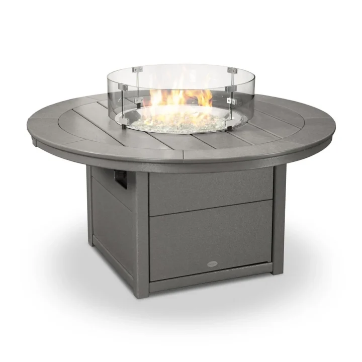 POLYWOOD 48″ Round Fire Pits Tables