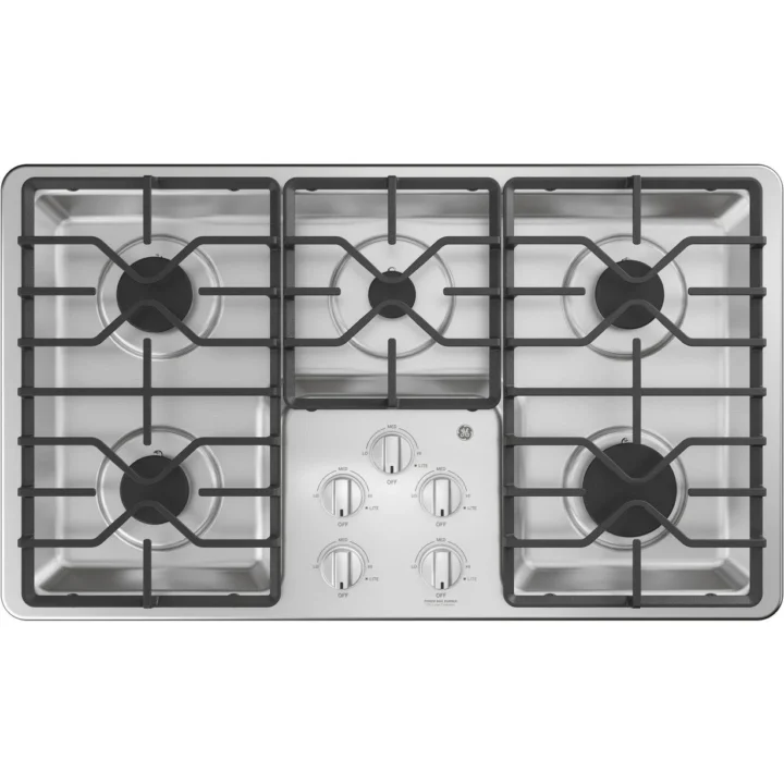 GE 36″ Built-In Gas Cooktops JGP3036SLSS