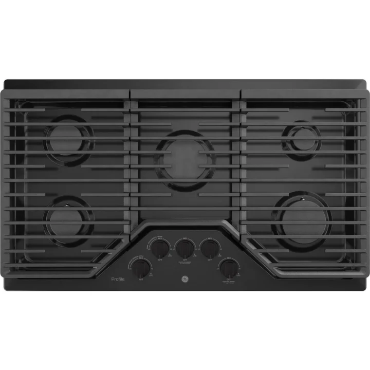 GE Profile Series 36″ Built-In Gas Cooktops PGP7036DLBB