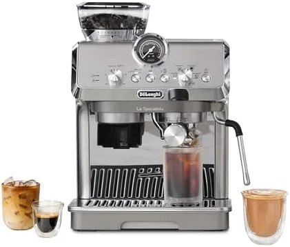 De’Longhi La Specialista Arte Evo Espresso Machine – Compact Cold Brew Coffee Maker with Grinder, Milk Steam Wand/Frother & Tamping Tools – Home Barista Kit for Lattes, Cappuccinos, Iced Coffees - Image 10